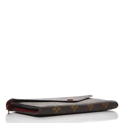 Louis Vuitton Monogram Josephine Wallet Red 4 of 7