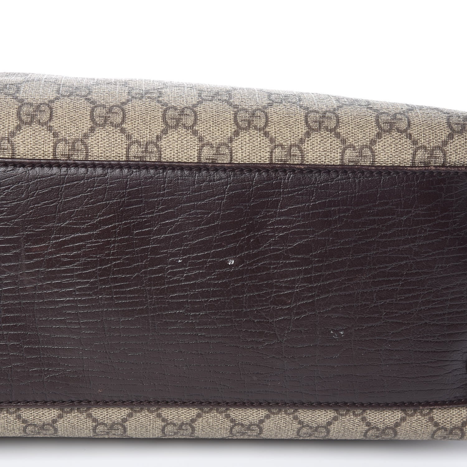 Gucci GG Plus Monogram Small Vertical Tote Dark Brown 11 of 16