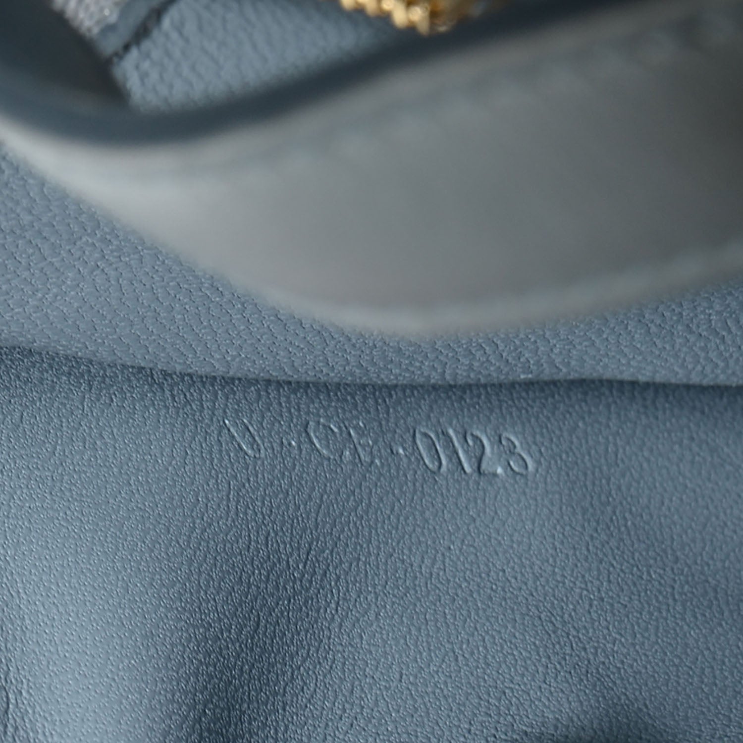 Celine Smooth Calfskin Medium Classic Box Flap Bag Powder Blue 7 of 10