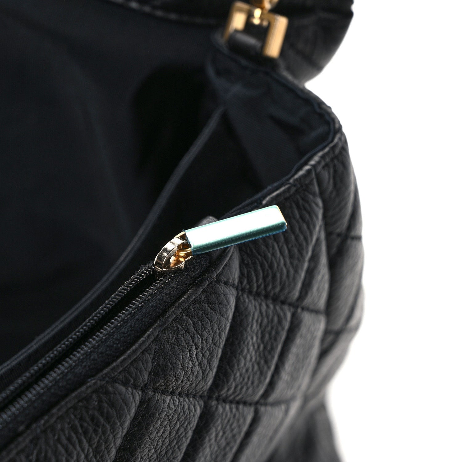 Chanel Calfskin Quilted XXL Travel Flap Bag Black 12 of 13