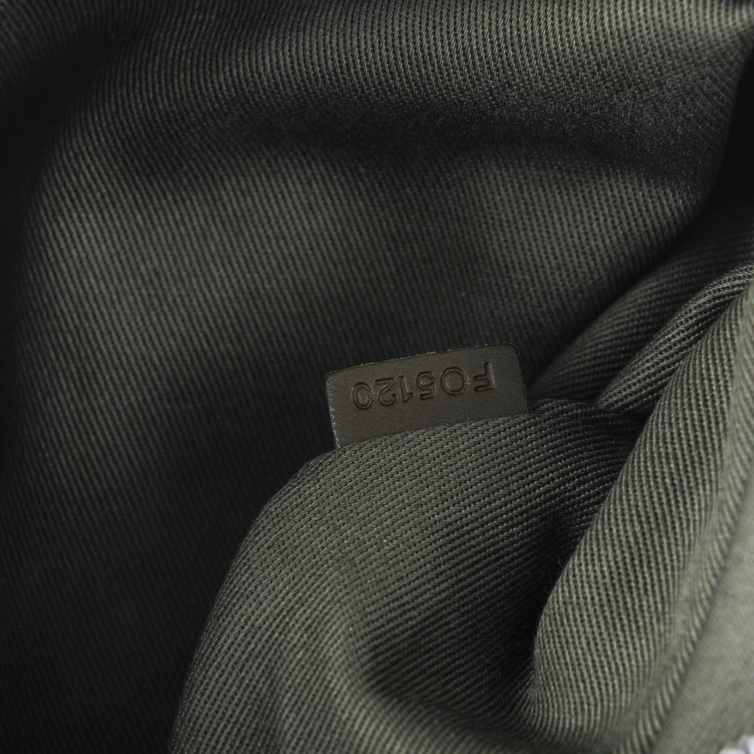 Louis Vuitton Monogram Denim Impression Besace GM Kaki Fonce 7 of 7