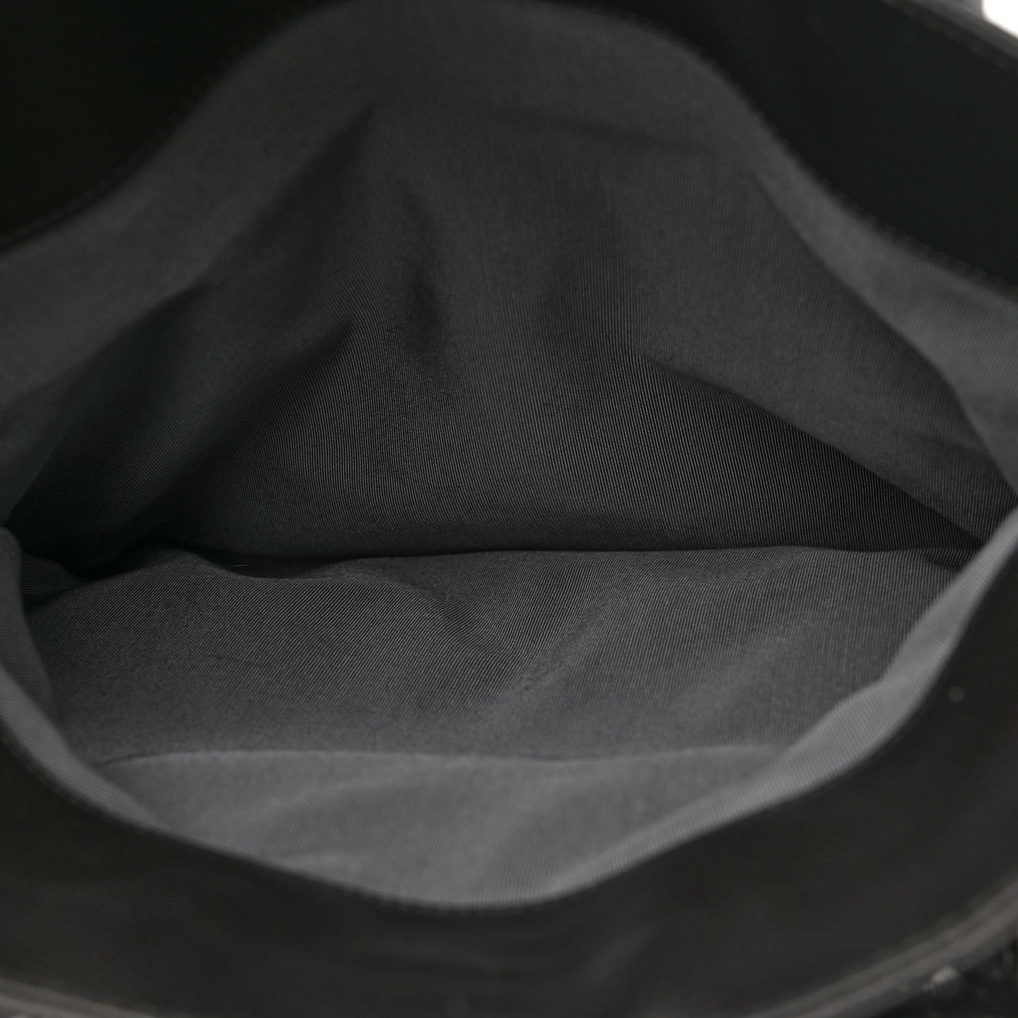 Calfskin Tall Cerf Tote Dark Grey
