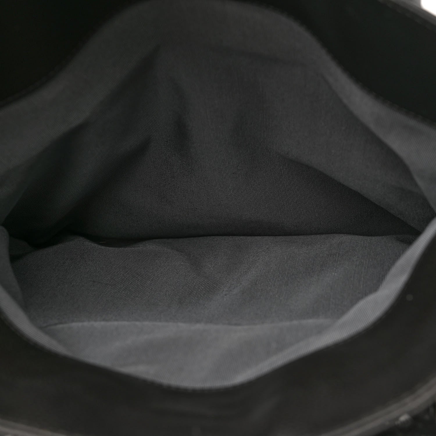 Chanel Calfskin Tall Cerf Tote Dark Grey 8 of 11