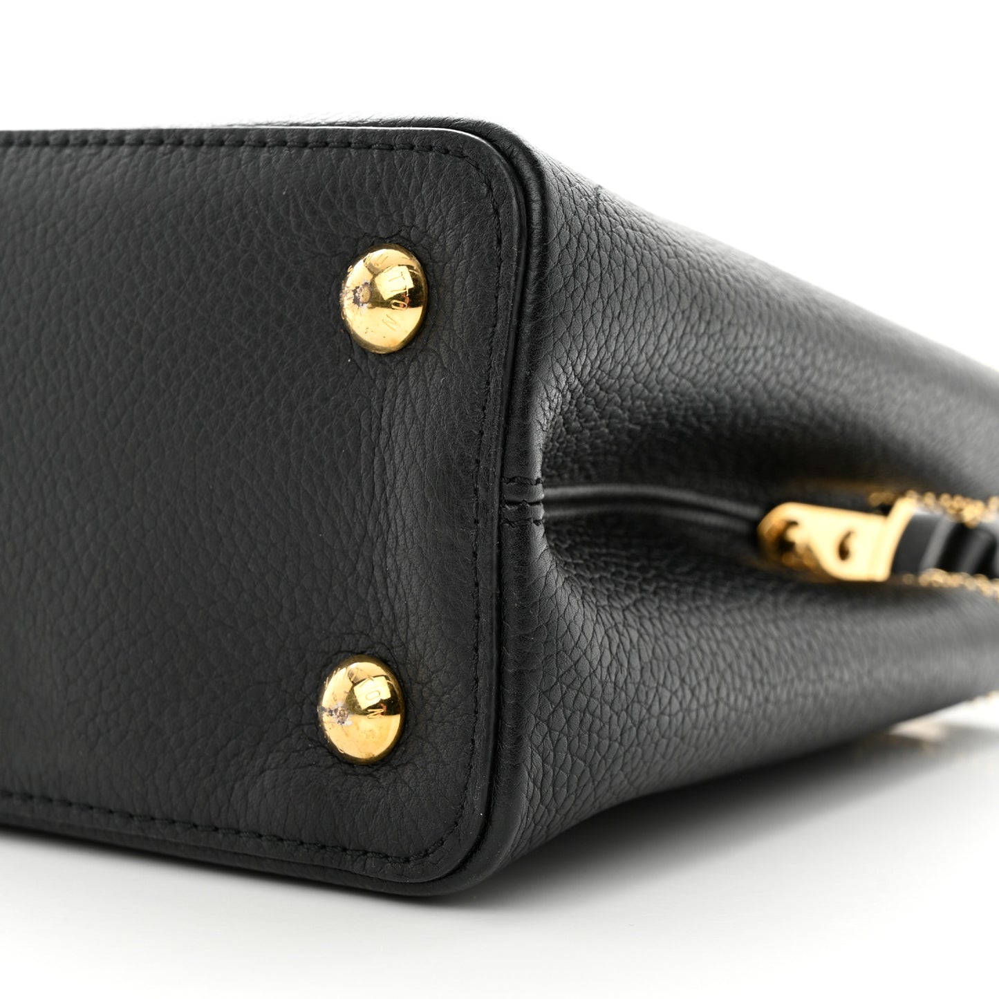 Taurillon Flower Capucines PM Black Blue