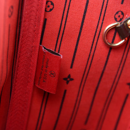 Louis Vuitton Damier Ebene Neverfull MM 21 of 23
