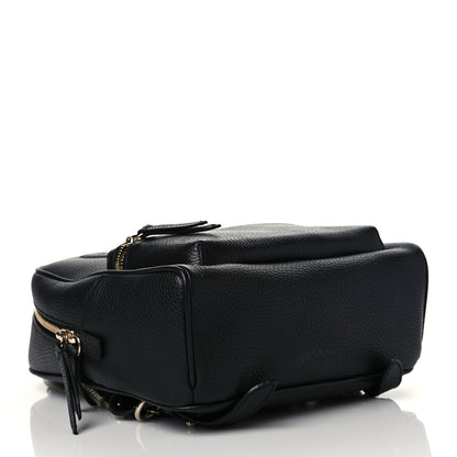 Gucci Pebbled Calfskin Soho Chain Backpack Black 4 of 12
