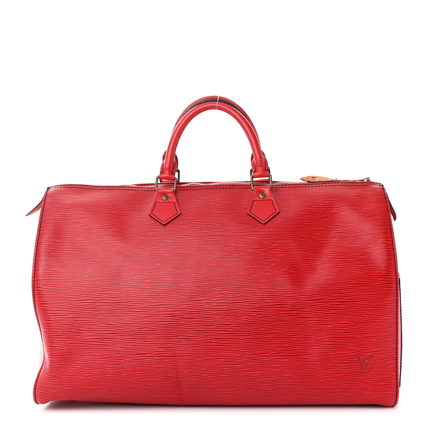 Louis Vuitton Epi Speedy 40 Castillan Red 1 of 15