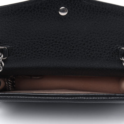 Gucci Calfskin Super Mini Dionysus Shoulder Bag Black 4 of 4