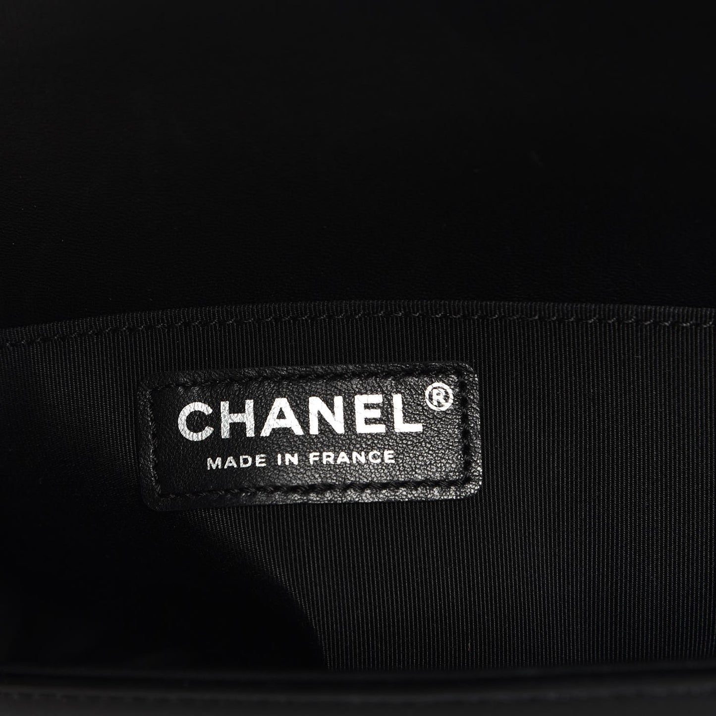 Lambskin Pleated Medium Boy Flap Black