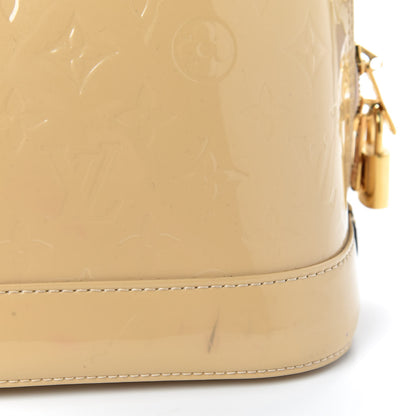 Louis Vuitton Vernis Alma MM Dune 10 of 15