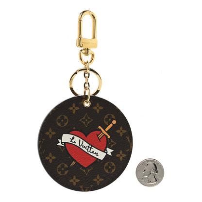 Louis Vuitton Monogram Stories Bag Charm Key Holder 2 of 4