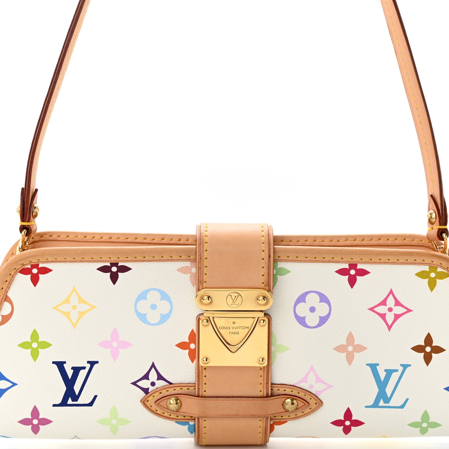Monogram Multicolor Shirley White