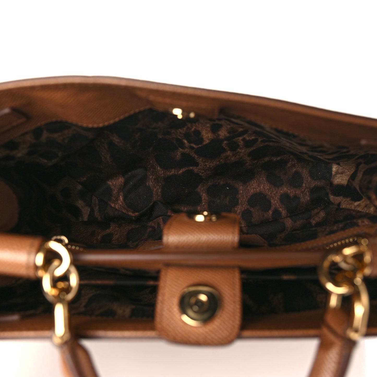 Dauphine Miss Sicily Shopper Tote Caramello