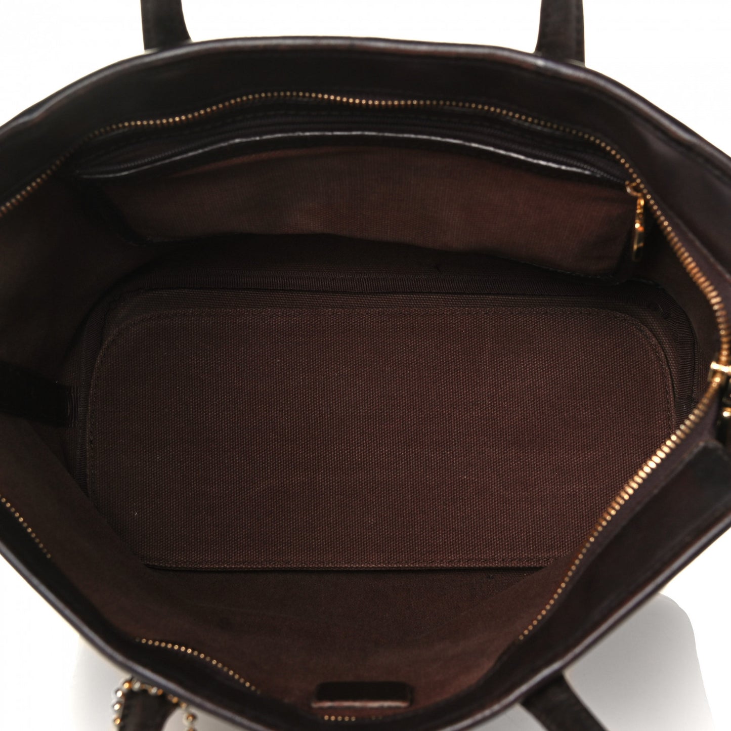 Visetos Dog Bone Shopper Tote Brown