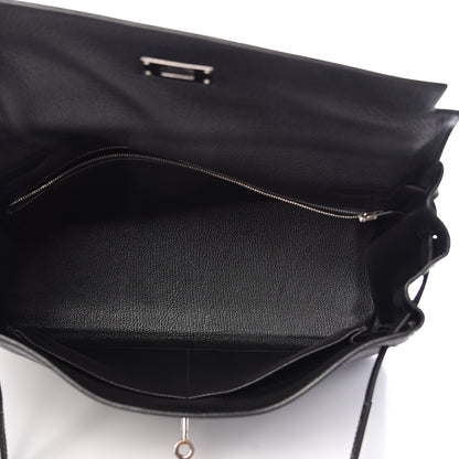 Hermes Togo Kelly Retourne 32 Black 10 of 38