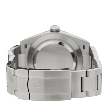 Rolex Stainless Steel 41mm Oyster Perpetual Watch Green 134300 3 of 5