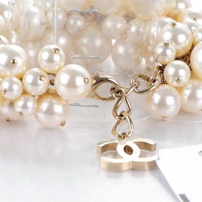 Chanel Pearl CC Multi Strand Bracelet Gold 4 of 5