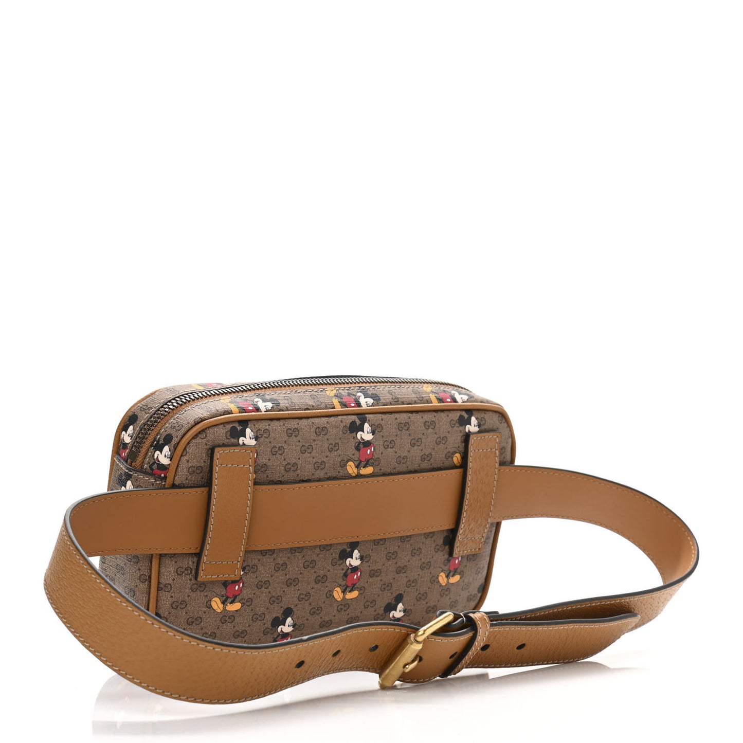 X DISNEY Mini Vintage GG Supreme Monogram Mickey Mouse Small Belt Bag 95 38 Beige Vintage Sun Oil