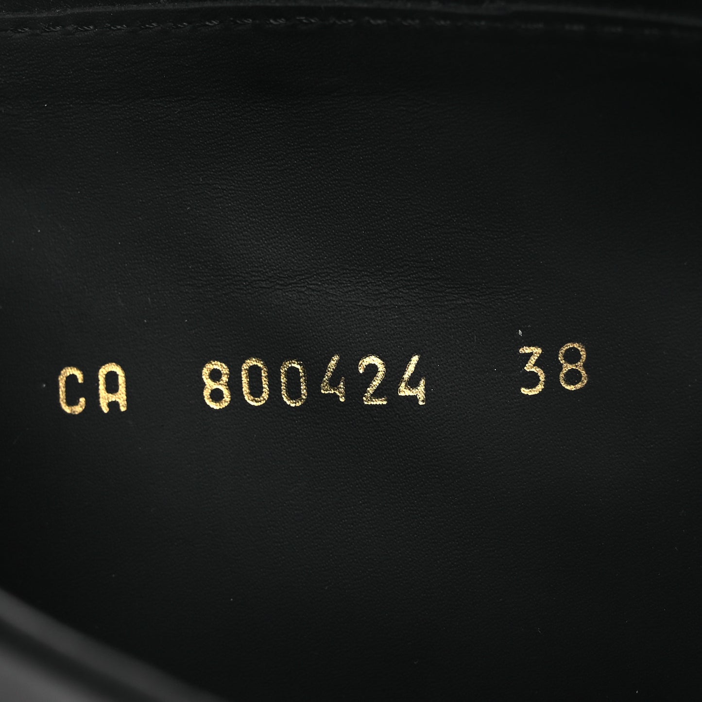 Smooth Calfskin River Boots 38 Black