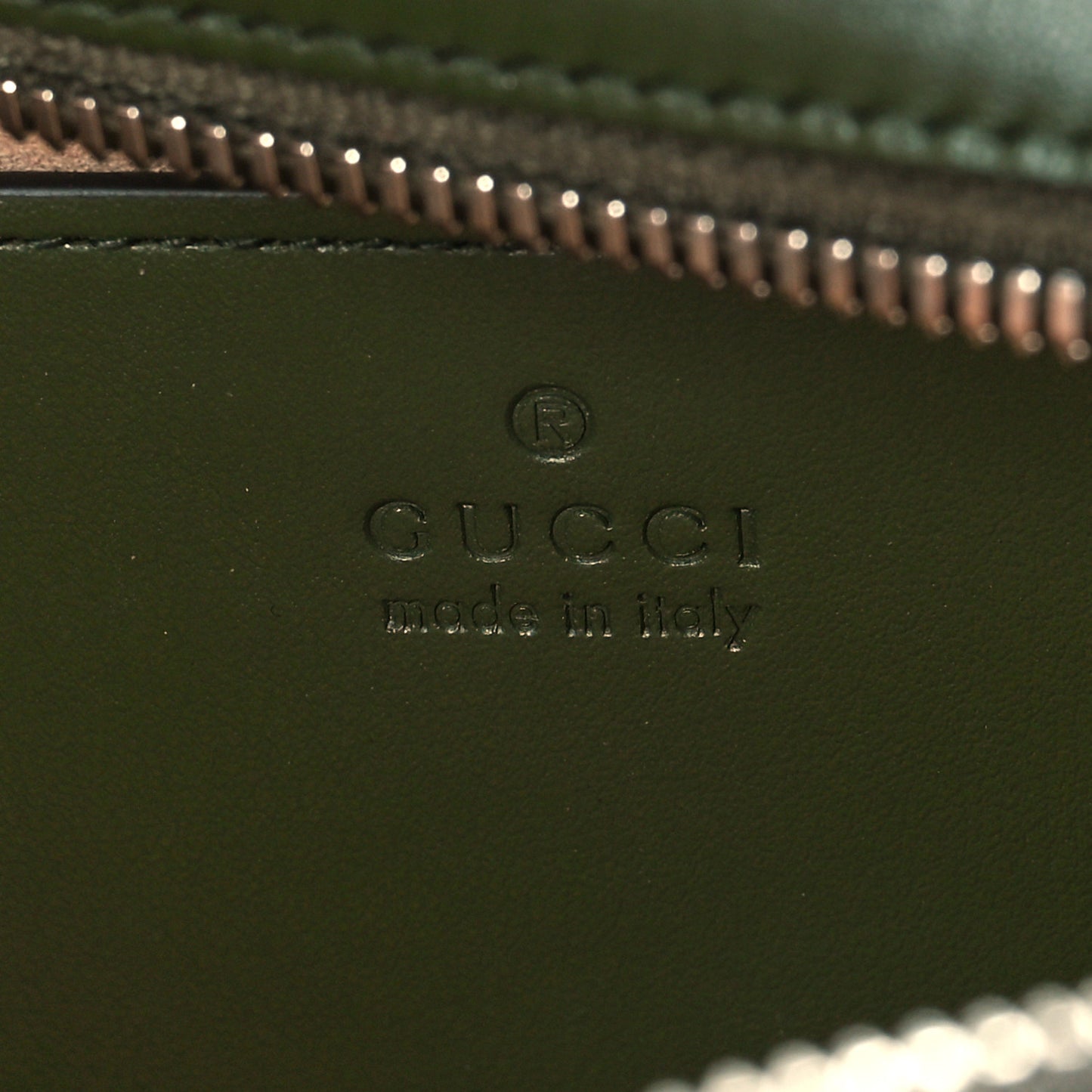 Calfskin Matelasse Aria Small GG Marmont Chain Shoulder Bag Military Wood