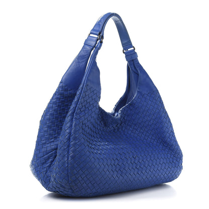 Bottega Veneta Nappa Intrecciato Large Campana Signal Blue 3 of 14