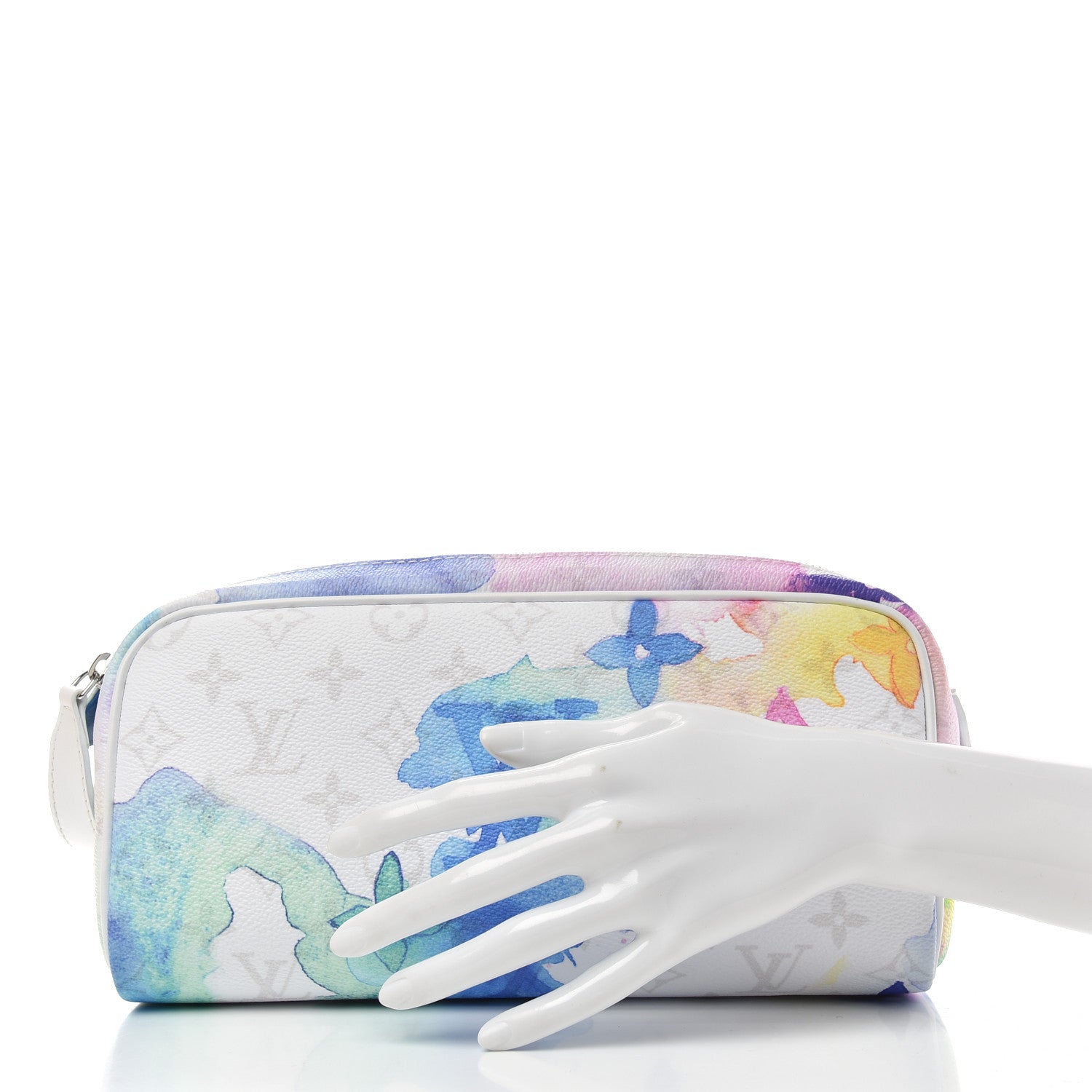 Louis Vuitton Monogram Watercolor Dopp Kit Toilet Pouch Multicolor 2 of 10