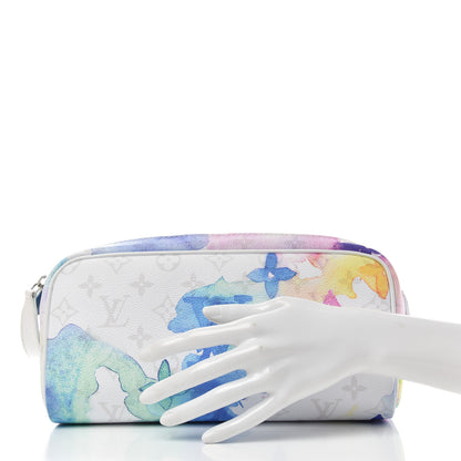 Louis Vuitton Monogram Watercolor Dopp Kit Toilet Pouch Multicolor 2 of 10