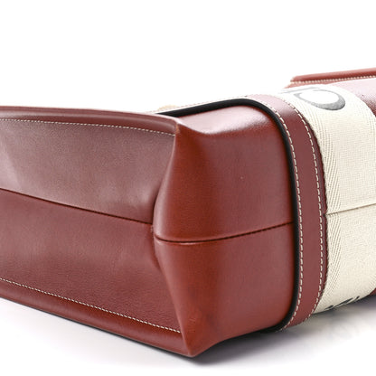 Chloe Calfskin Medium Woody Ribbon Tote Sepia Brown 11 of 12