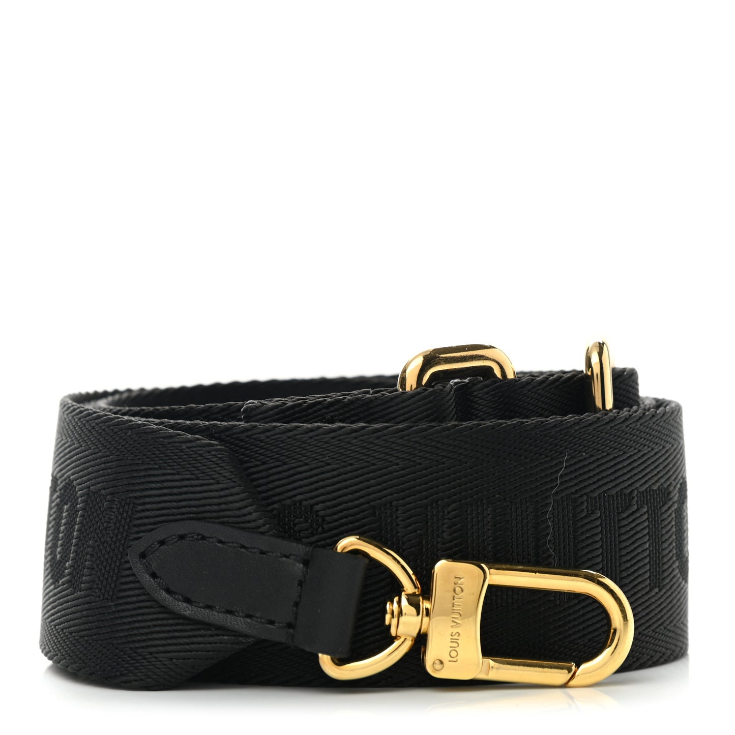 Nylon Petite Malle Souple Shoulder Strap Black