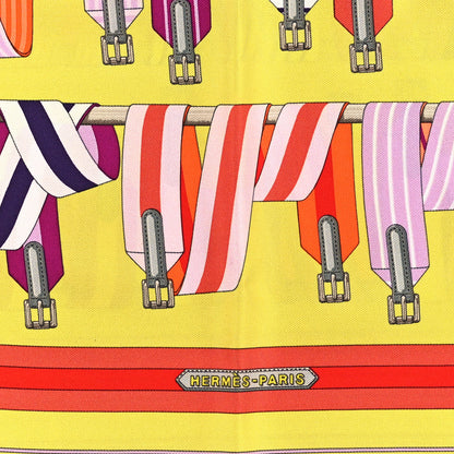 Hermes Silk Les Sangles Finesse Scarf 45 Multicolor 2 of 3
