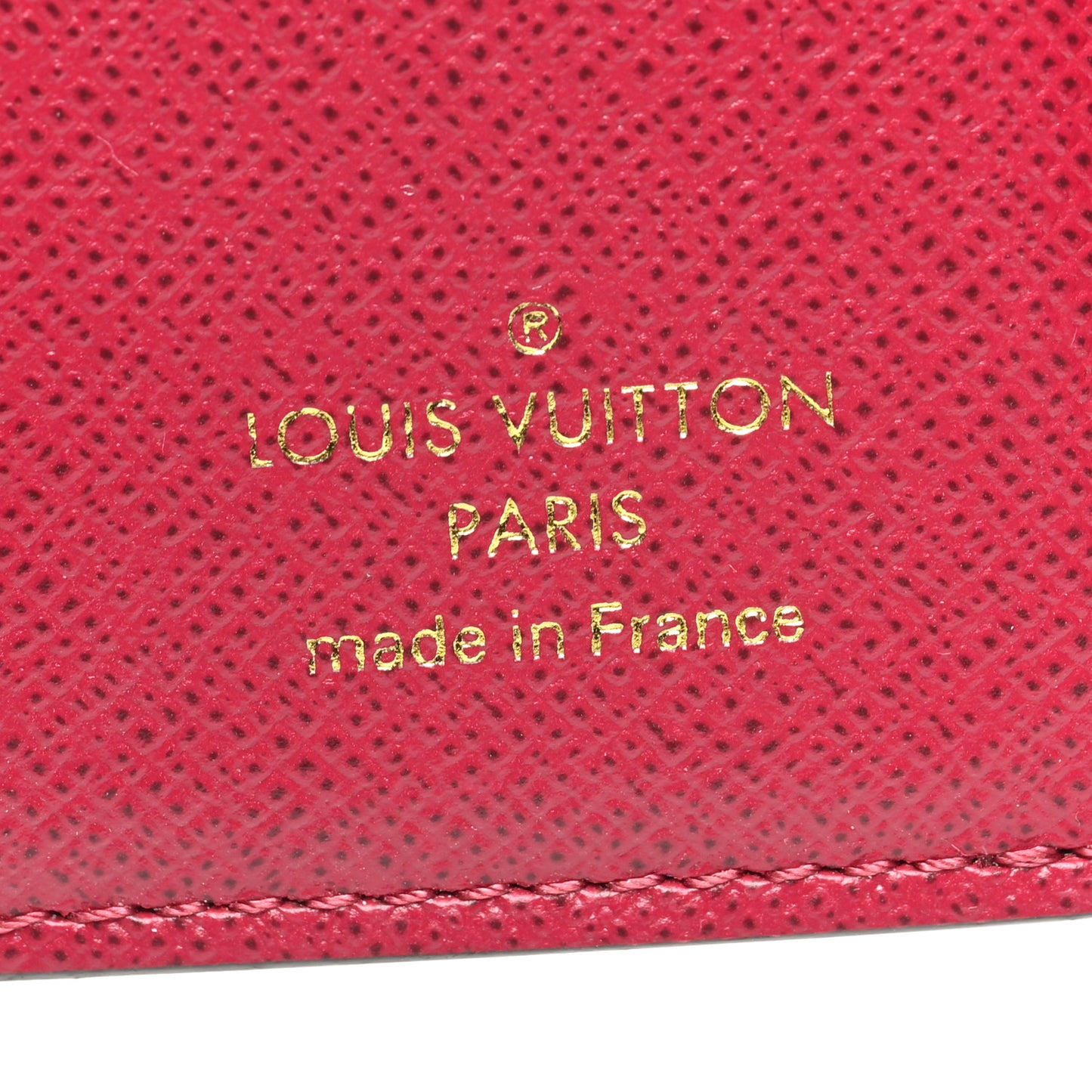 Monogram Zoe Wallet Fuchsia