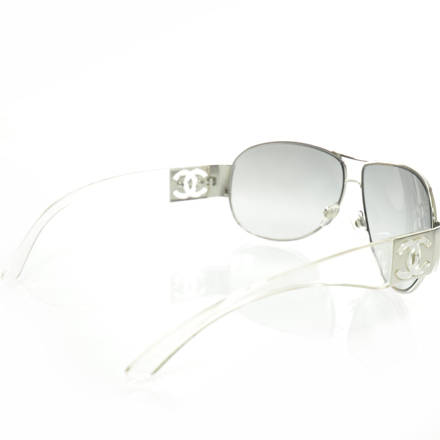 Aviator Sunglasses 4128 Clear