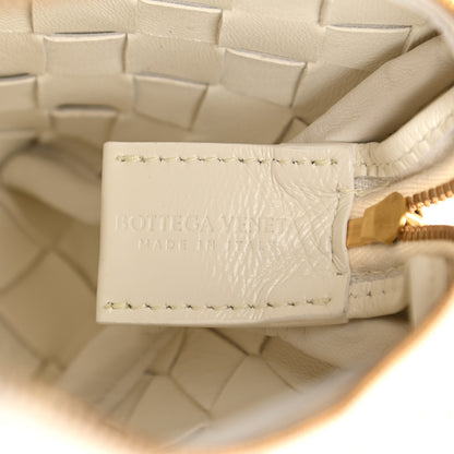 Bottega Veneta Nappa Intrecciato Metallic Knot Mini Loop Camera Bag Bone 6 of 10