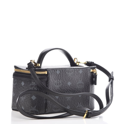 MCM Visetos Vanity Case Black 4 of 10