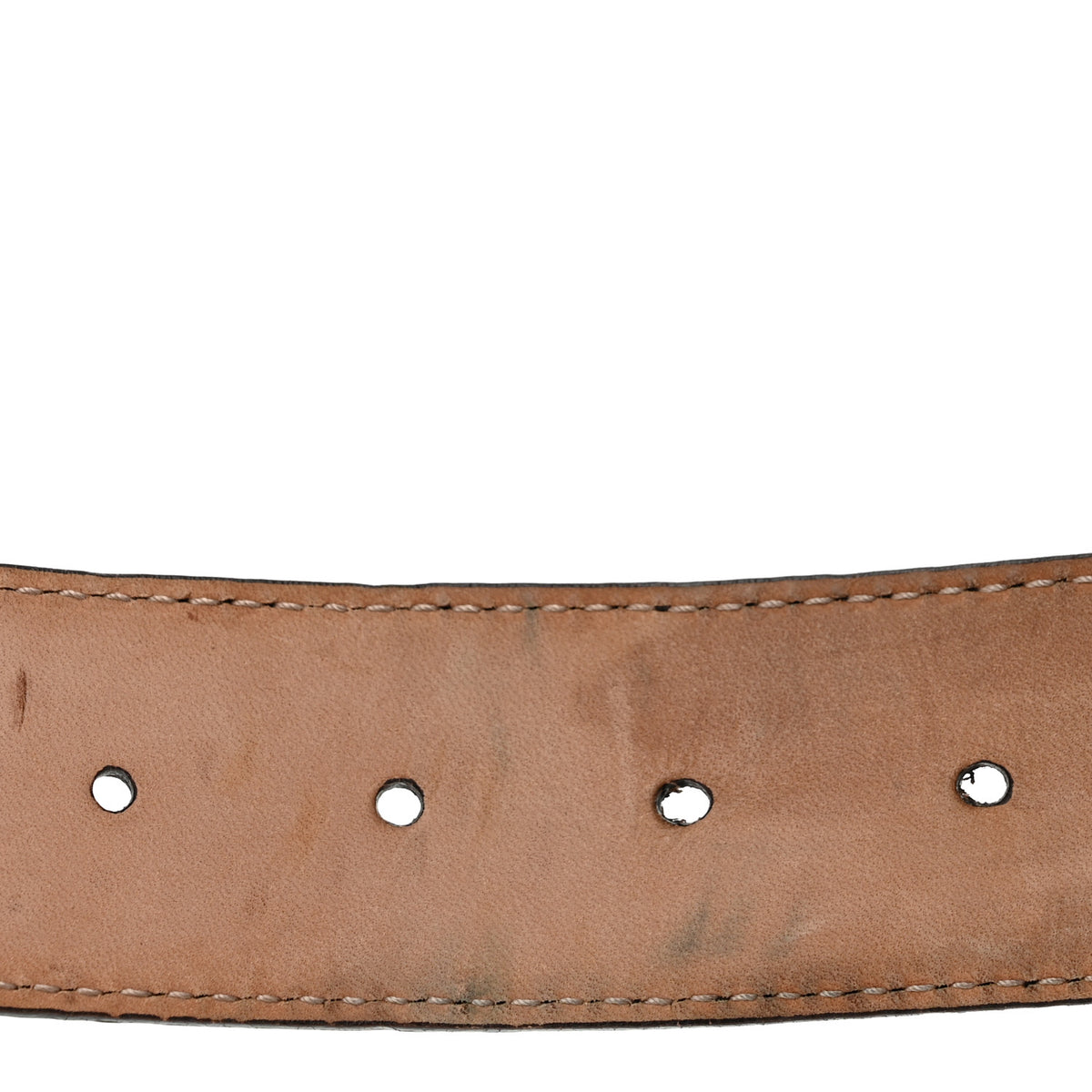 Guccissima Interlocking G Belt 105 42 Dark Brown