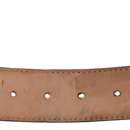 Gucci Guccissima Interlocking G Belt 105 42 Dark Brown 4 of 7