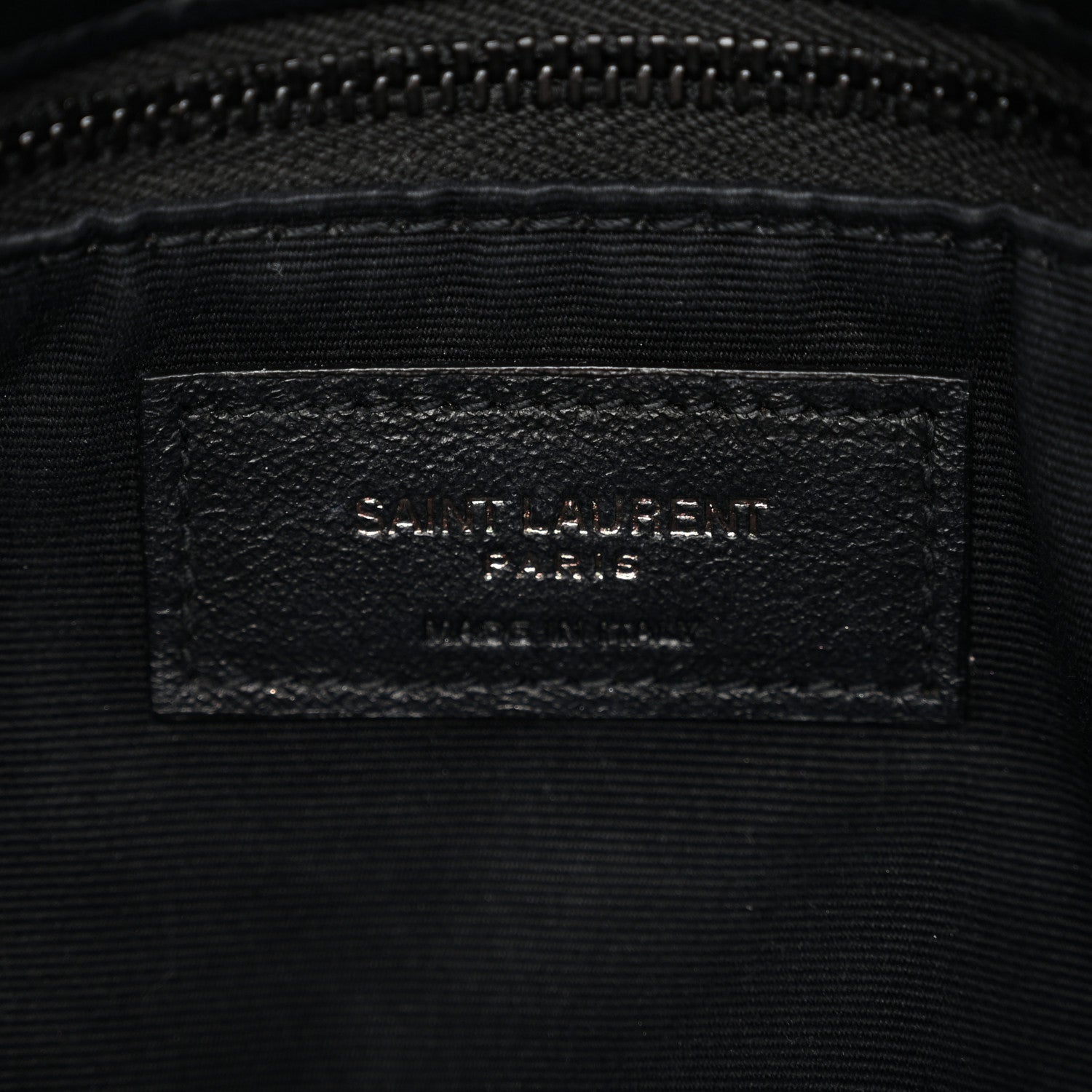 Saint Laurent Lambskin Quilted Monogram Monochrome Small Loulou Puffer Chain Satchel Black 6 of 11