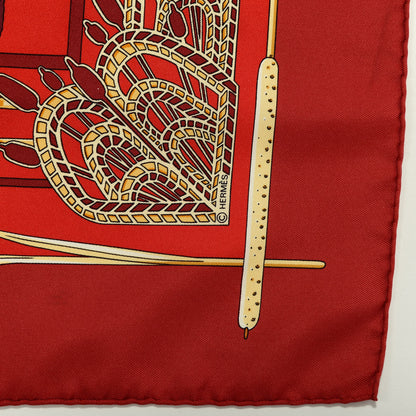 Hermes Silk Libres Comme L'Air Scarf 90 4 of 4
