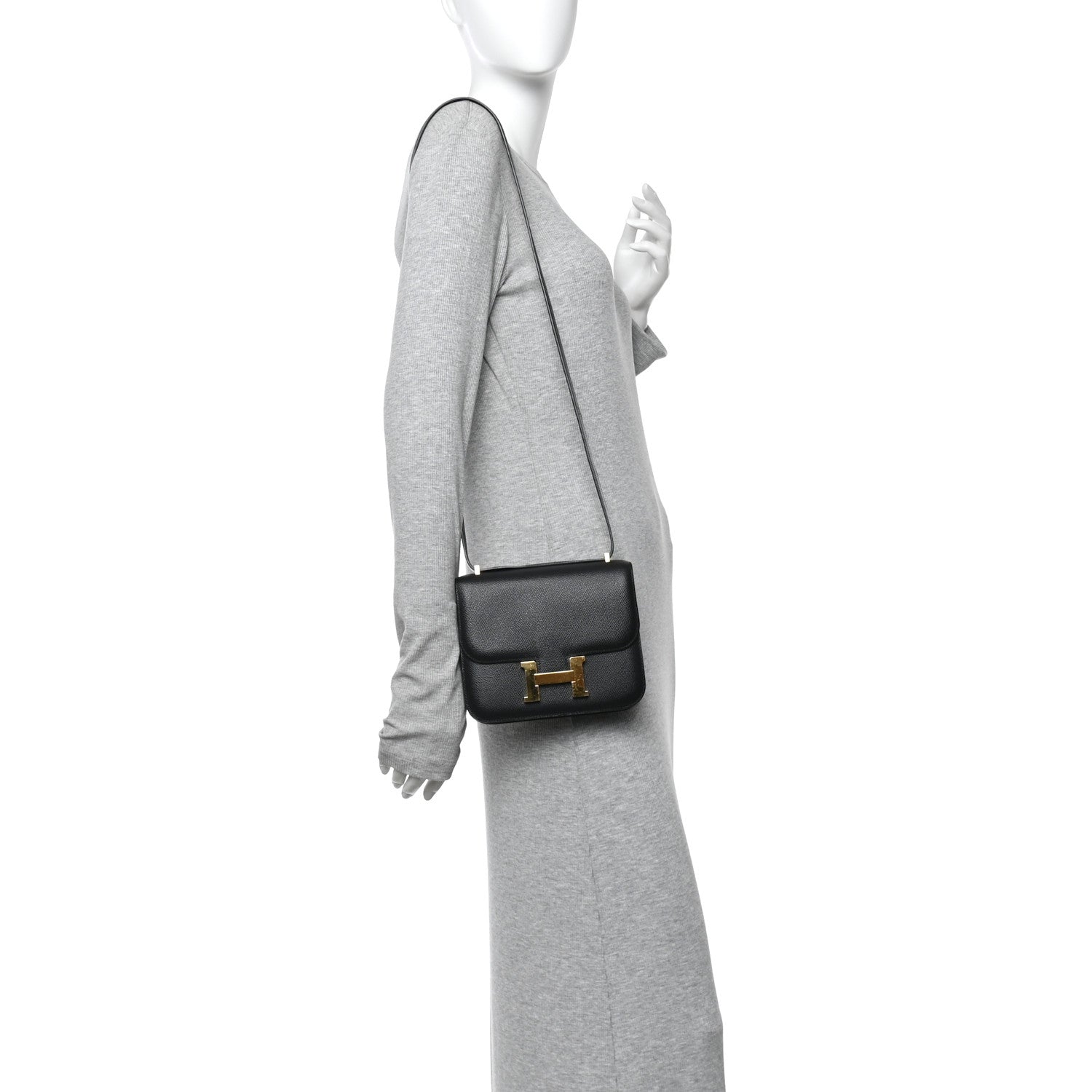 Hermes Epsom Constance 18 Black 2 of 11