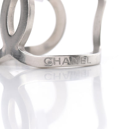 Chanel Metal CC Ring 61 Silver 5 of 6
