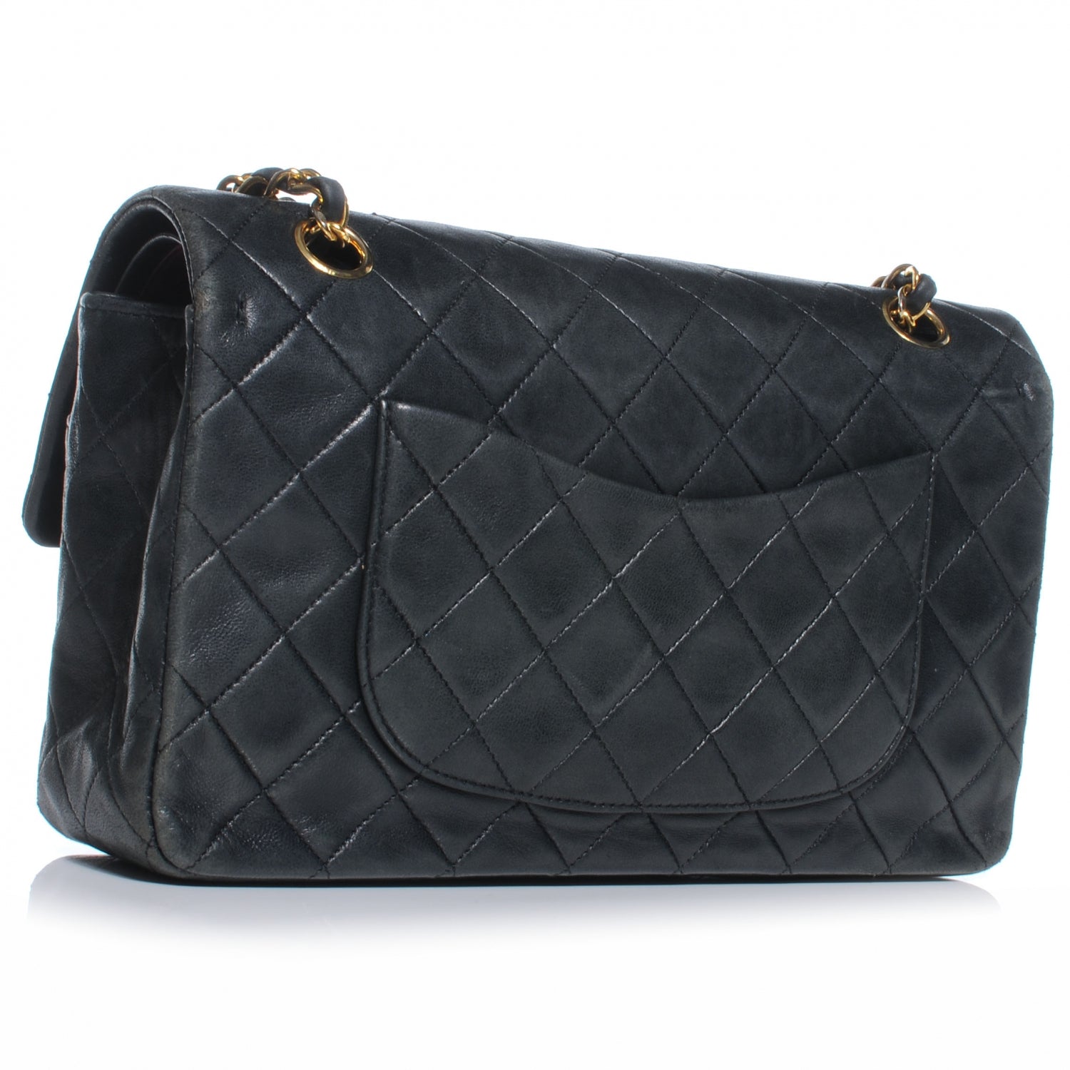 Chanel Lambskin Medium Double Flap Black 3 of 8