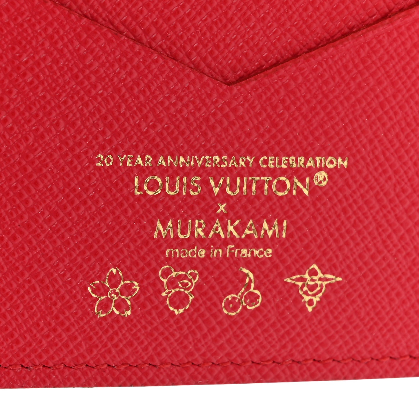 LV X TM Monogram Cerises Passport Cover