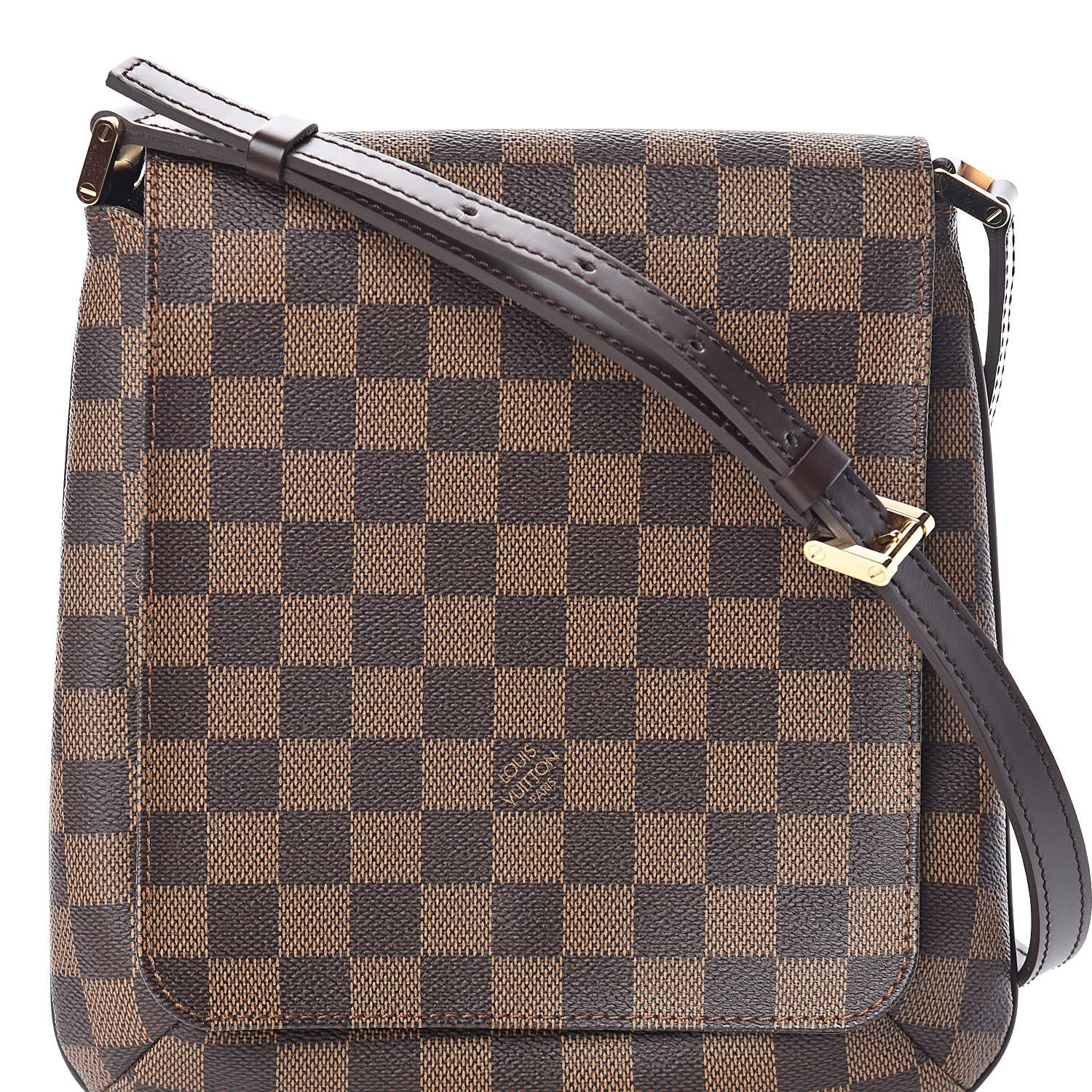 Louis Vuitton Damier Ebene Musette Salsa 7 of 9