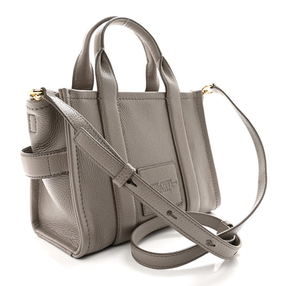 Marc Jacobs Grained Calfskin Small The Tote Bag Cement 3 of 11