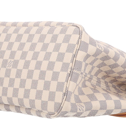 Louis Vuitton Damier Azur Neo Neverfull MM Rose Ballerine 10 of 10