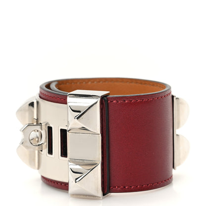 Hermes Box Collier De Chien CDC Bracelet S Rouge H 3 of 5