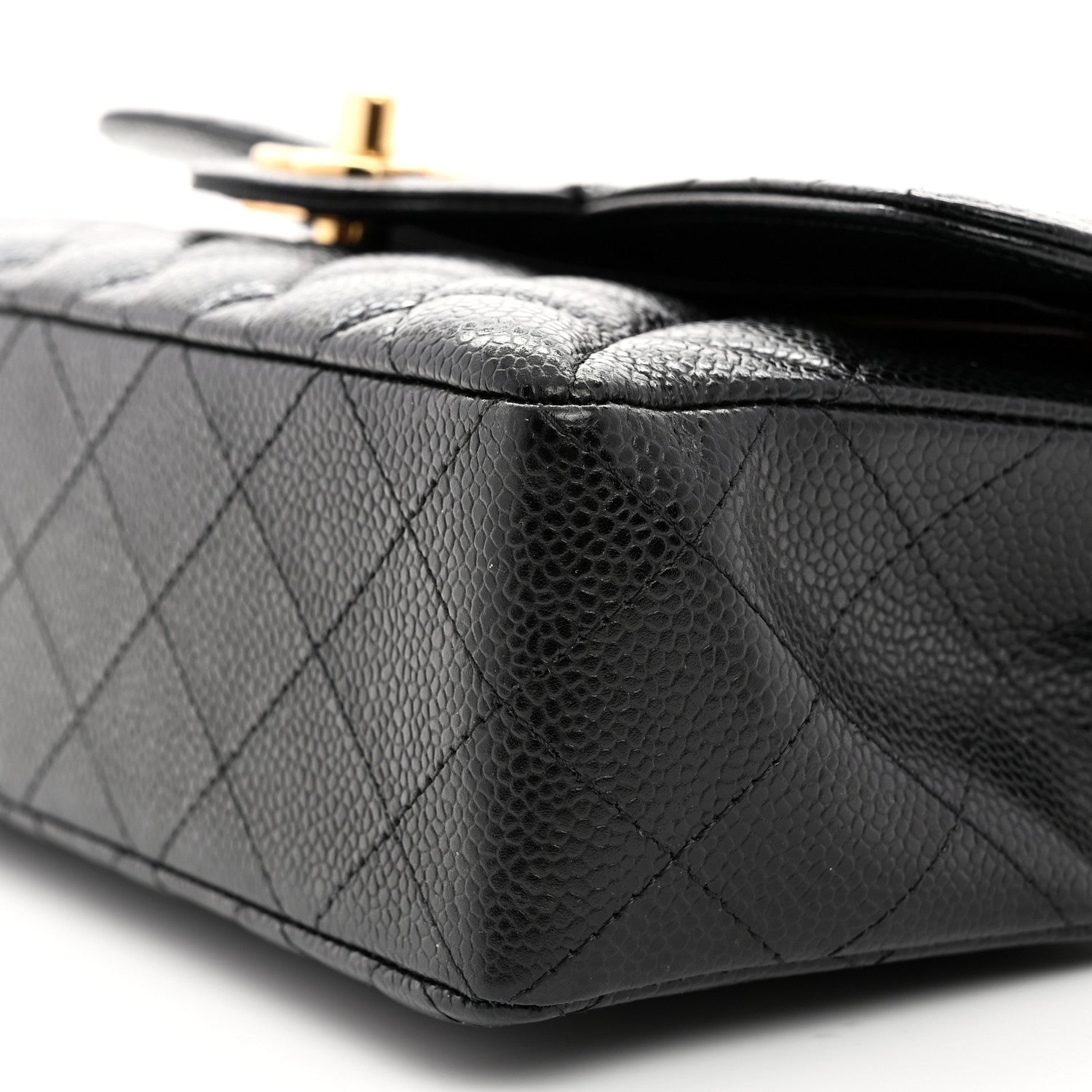 Chanel Caviar Quilted Small Double Flap Black 10 of 10