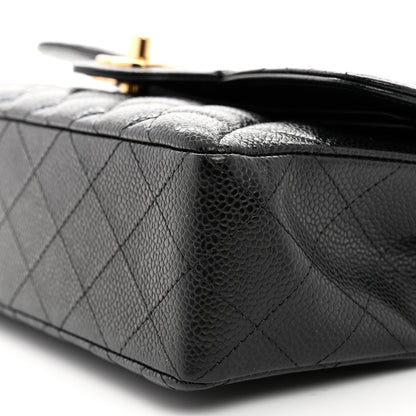 Chanel Caviar Quilted Small Double Flap Black 10 of 10