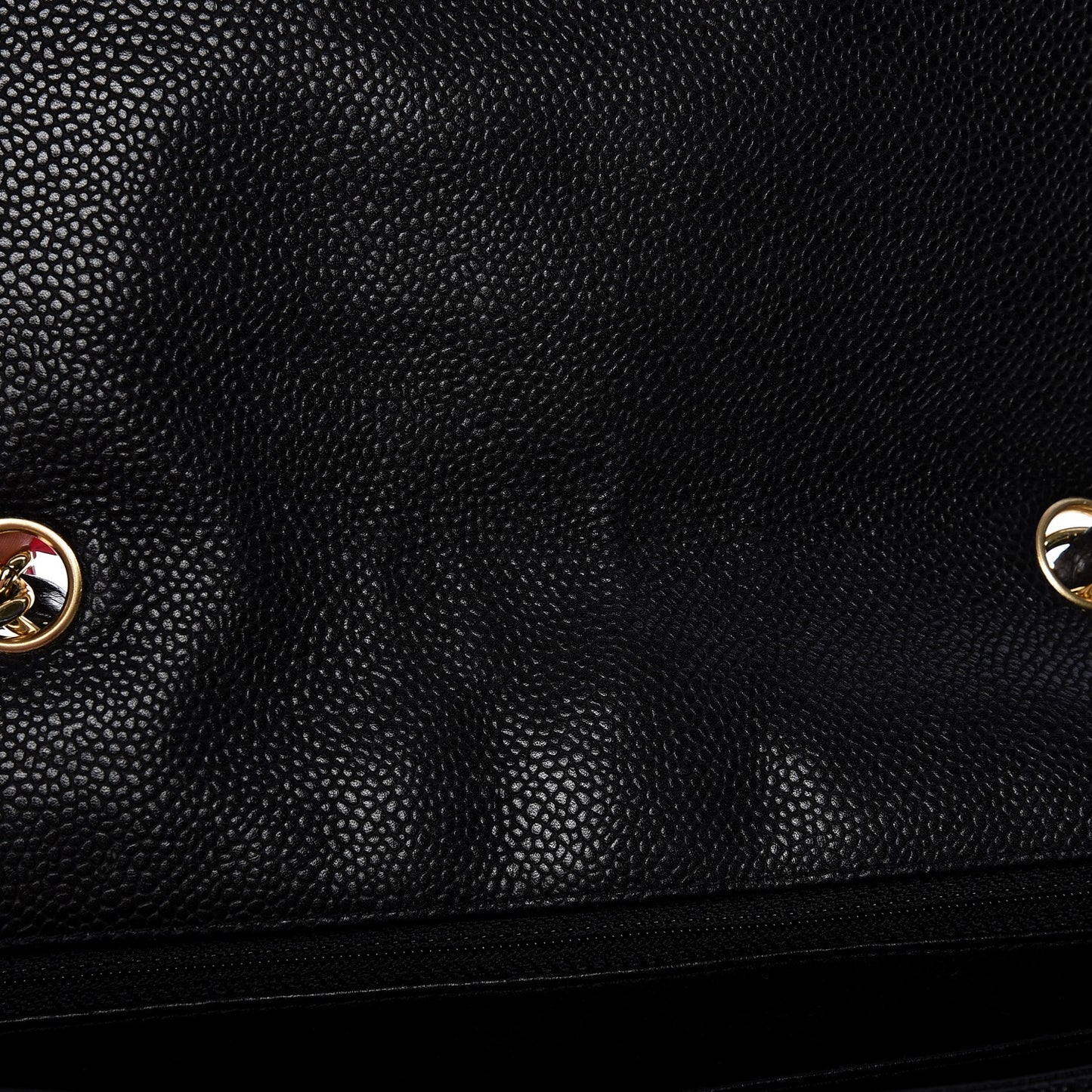 Caviar Quilted Jumbo Single Flap Black