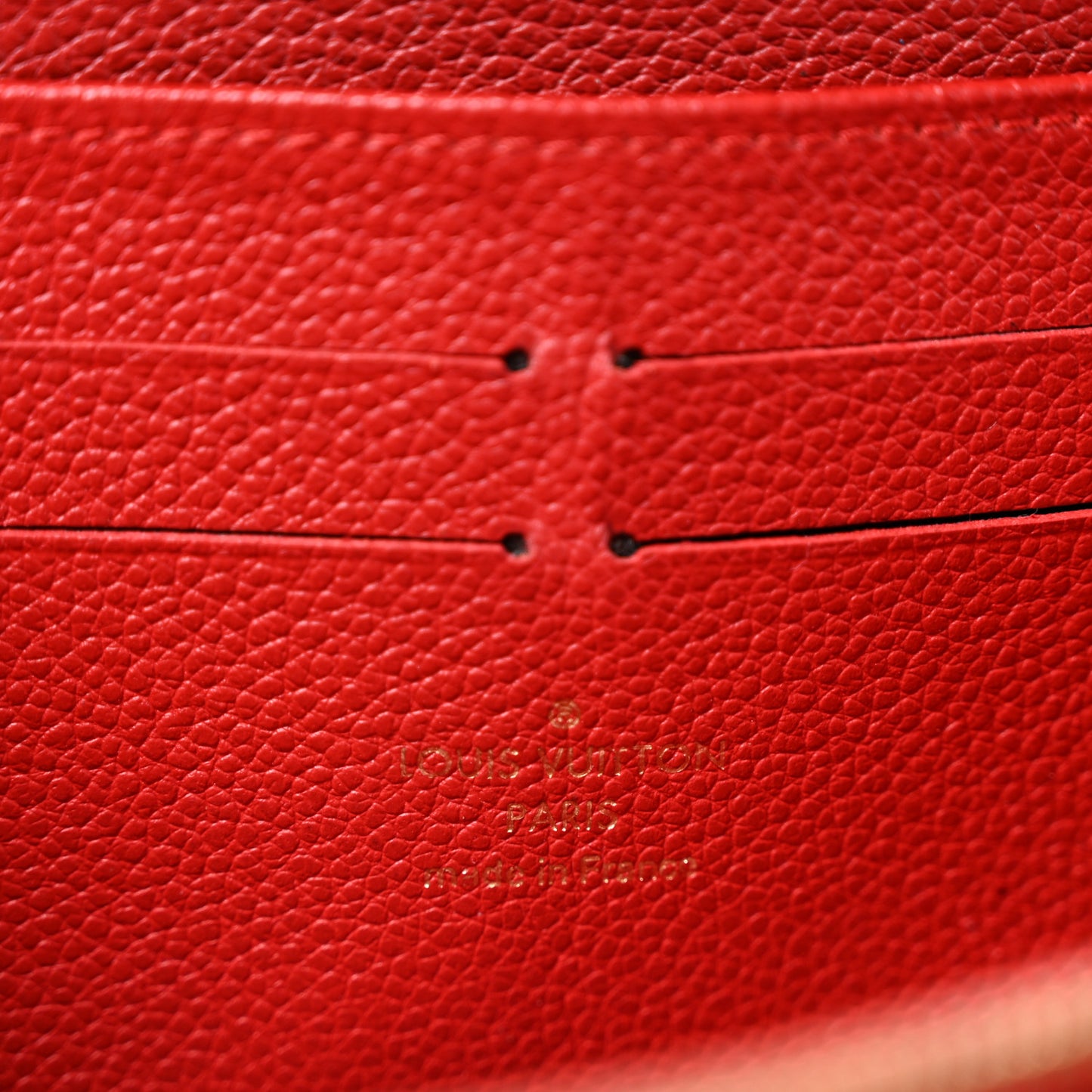 Empreinte Zippy Wallet Cherry